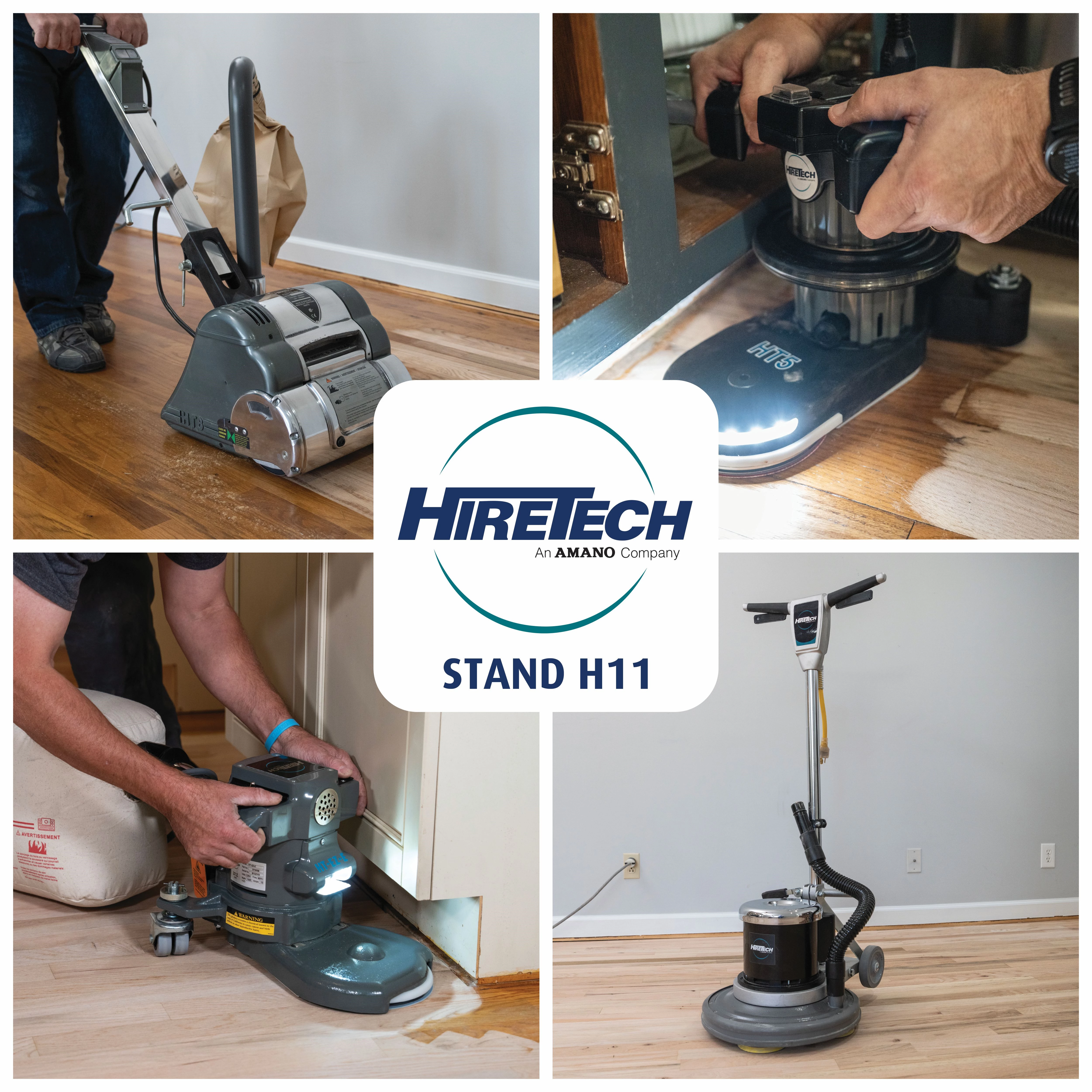 Hiretech brings a complete floor sanding workflow to the Executive Hire Show