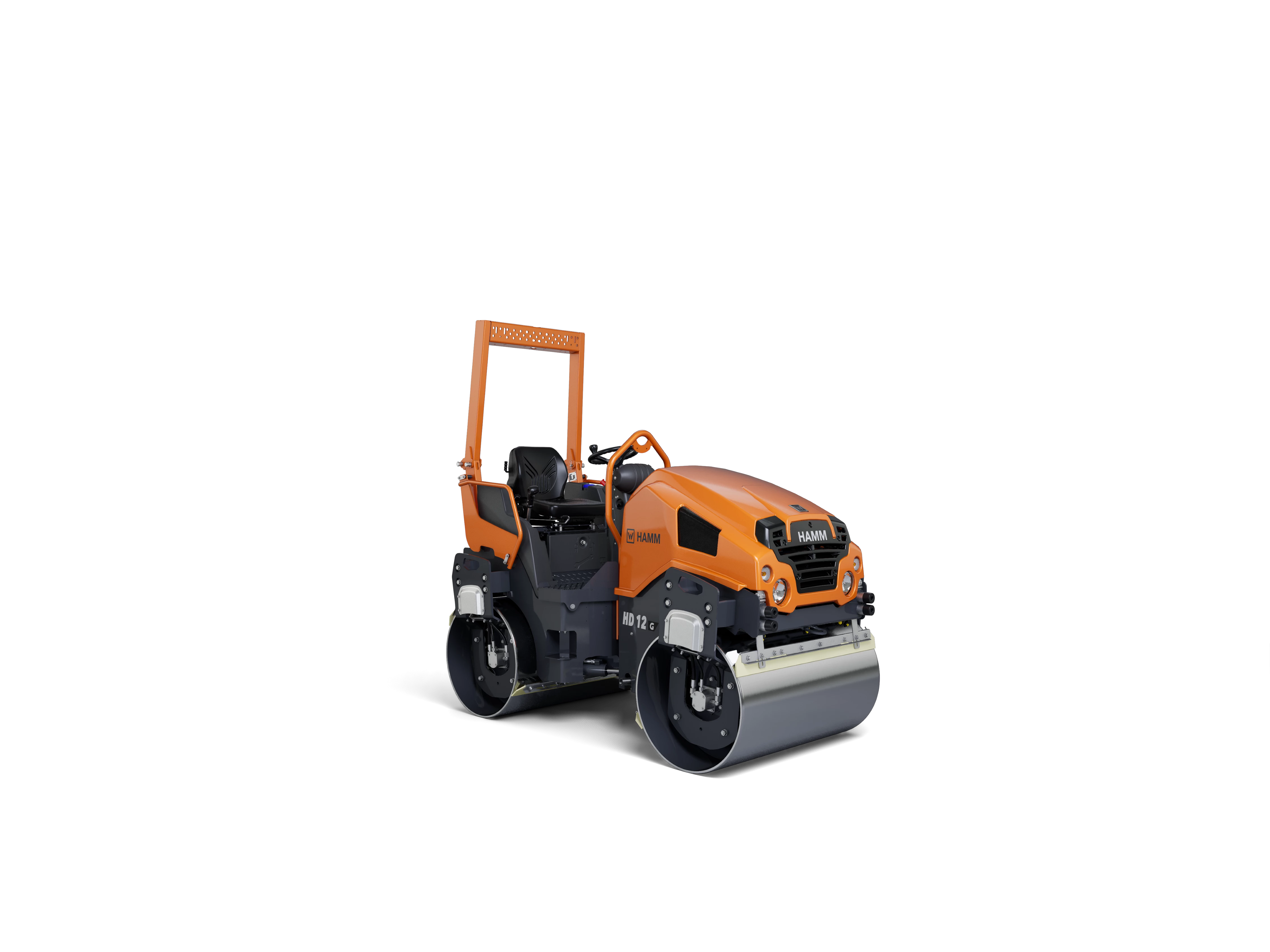 New HAMM HD 12 GVV compact tandem roller at Executive Hire Show 2026