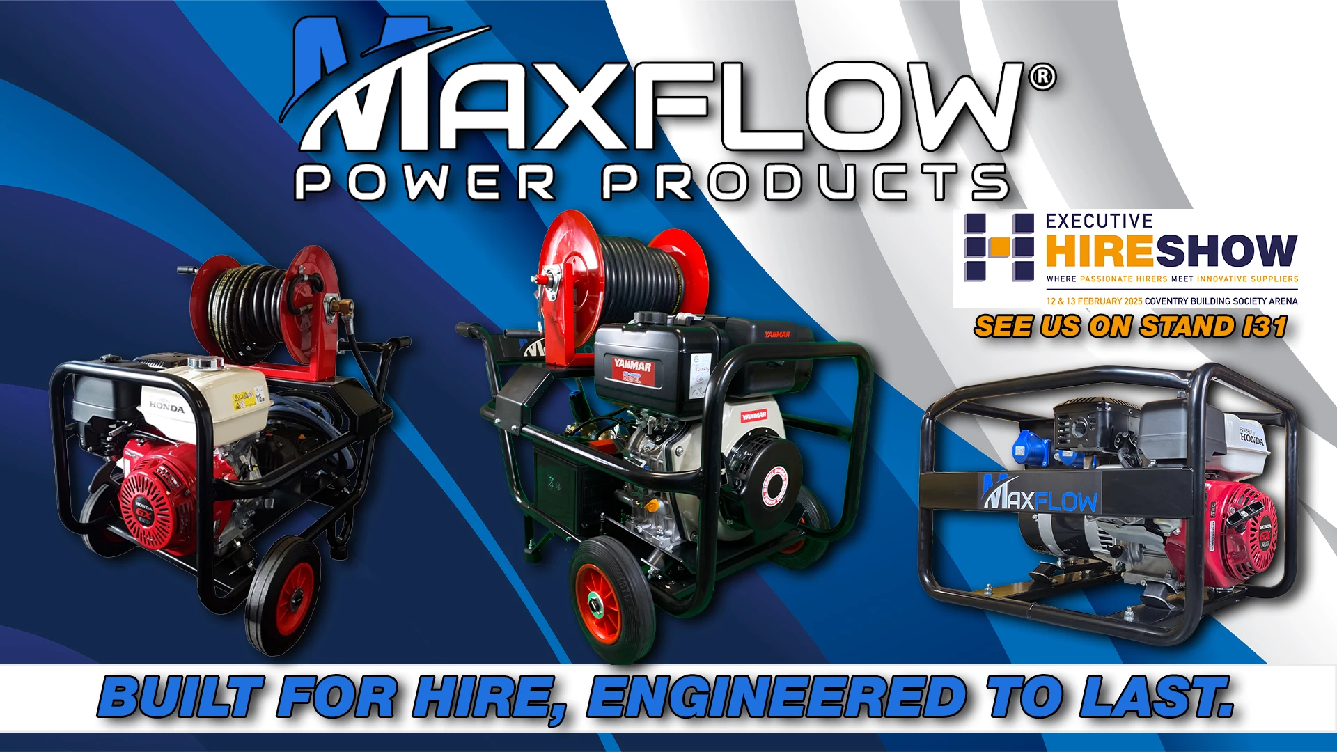 Maxflow Power Products: debuting at Executive Hire Show 2025