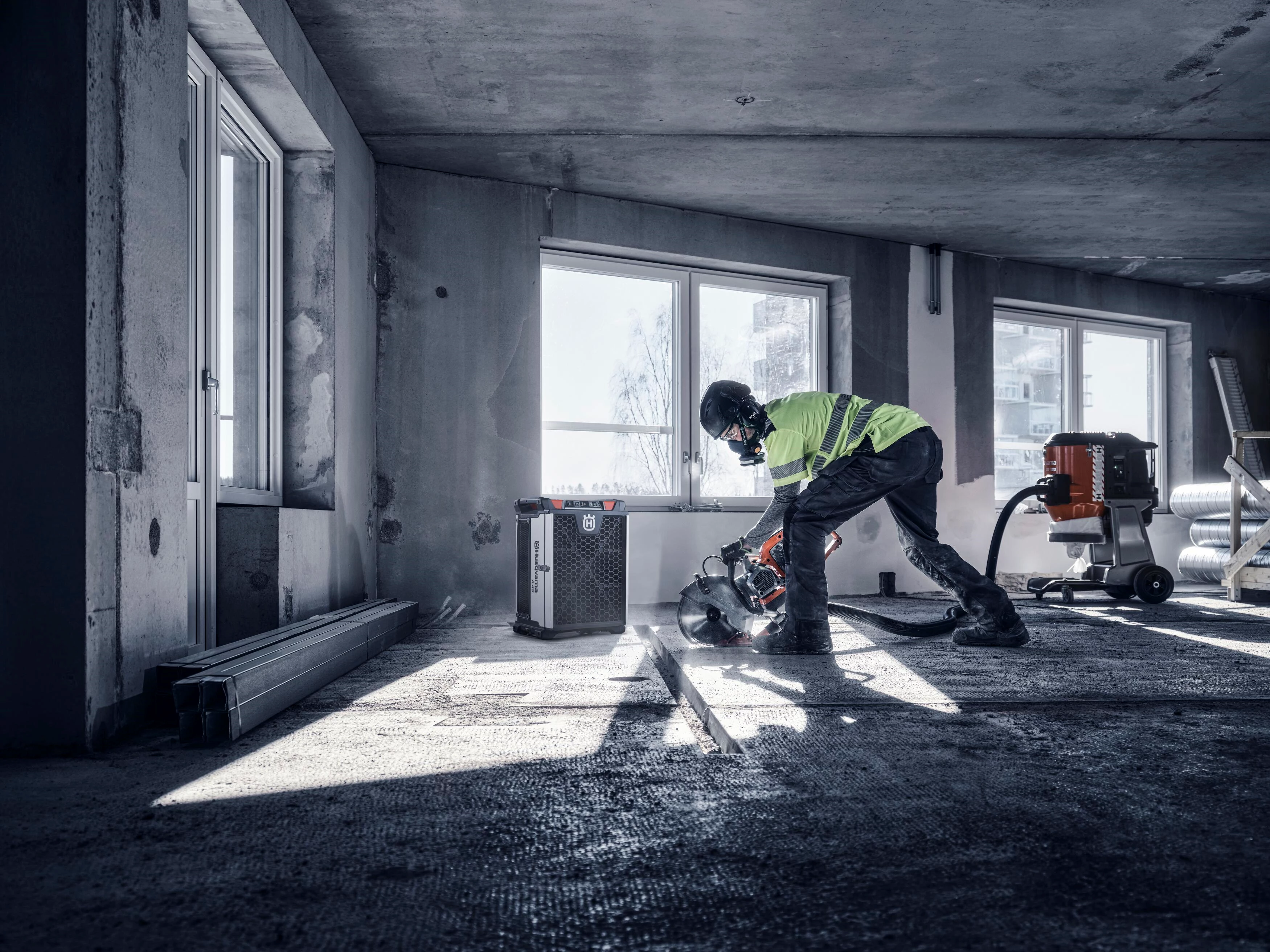 Husqvarna Construction returns to the Executive Hire Show 2026