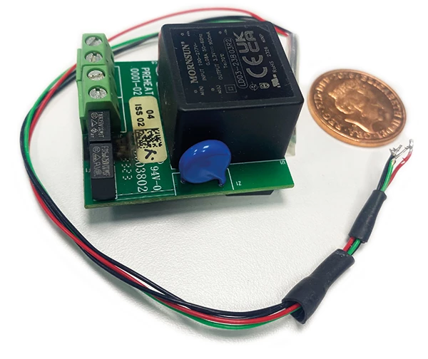 Preheat Engineering Ltd's vibration-resistant thermostats