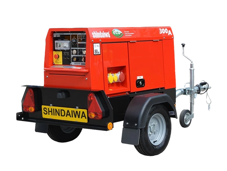 Sustainable welding and generator solutions from Shindaiwa