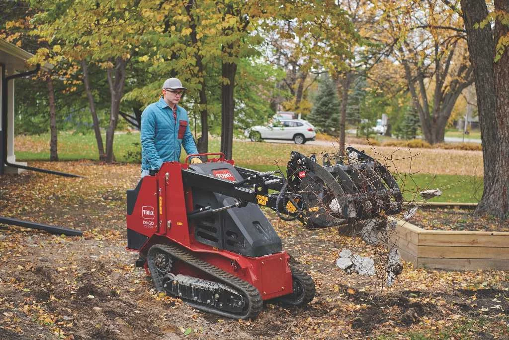 Toro exhibits the Dingo® TX 700 at Executive Hire Show