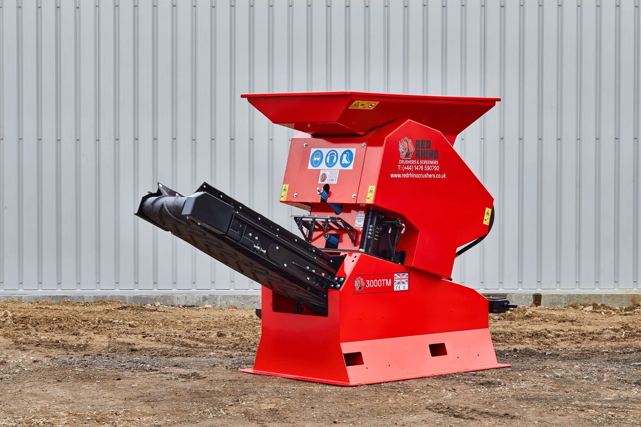 Red Rhino Crushers and Screeners make debut at the Executive Hire Show 2025