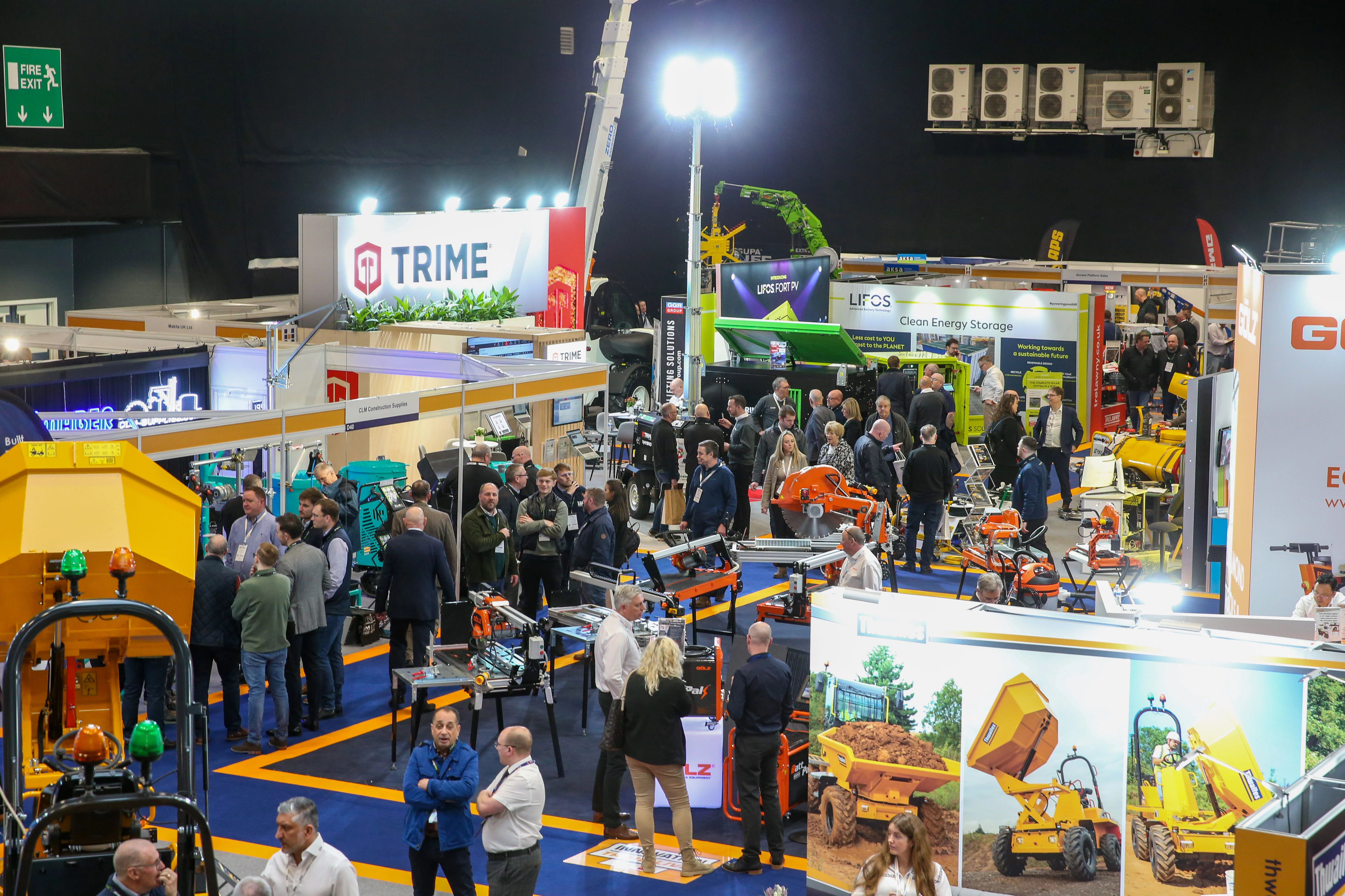 Almost there: the Executive Hire Show 2025 is set to take centre stage