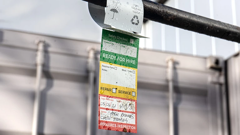 Sovereign’s Supa Tuff Tags prove popular with UK Hire companies